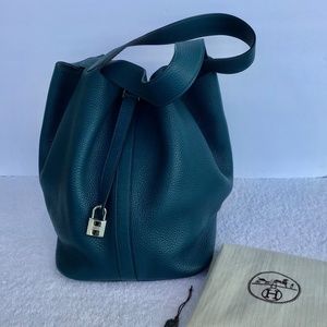 Hermès Picotin Bag Blue Togo